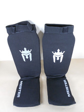 Protetores de canela e peito do pé S/M MEISTER - BK Muay Thai MMA almofadas de perna de taekwondo comprar usado  Enviando para Brazil