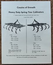 Cousins emneth cultivator for sale  TURRIFF