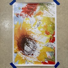 Sunflower abstract art for sale  Vandalia