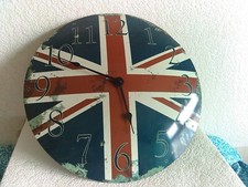 Metal wall clock for sale  SALTBURN-BY-THE-SEA