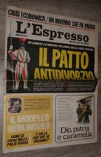 Espresso giornale 1971 usato  Venaria Reale