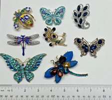 Crystal rhinestone butterfly for sale  Wilder