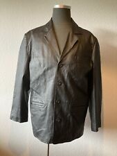 Vintage lederblazer jacke gebraucht kaufen  Hamburg