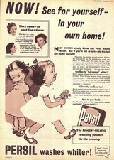 1952 advert persil for sale  SIDCUP