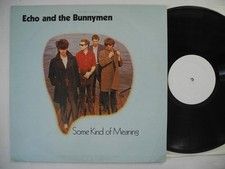 ECHO AND THE BUNNYMEN Some Kind Of Meaning LP Italy Rome feb 1983 Near Mint comprar usado  Enviando para Brazil