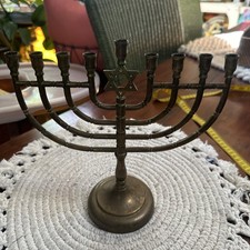 Vintage hanukkah menorah for sale  East Rockaway