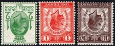 Usado, GB: 1929 PUC MARCA D'ÁGUA INVERTIDA 1/2d, 1d, 11/2d Sg 434a-436a Superb UM - Cat £85 comprar usado  Enviando para Brazil