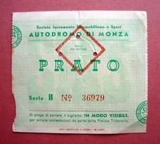 Biglietto autodromo monza usato  Italia