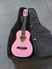 Kindergitarre rosa herzoptik gebraucht kaufen  Weyhe