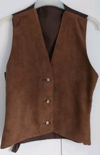 Vintage brown suede for sale  LONDON