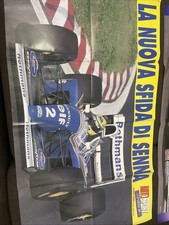 Poster ayrton senna usato  Italia