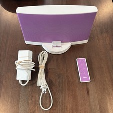 Usado, Sistema de música digital BOSE SoundDock Series III com cabo de alimentação/remoto (roxo raro) comprar usado  Enviando para Brazil