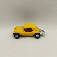 LINDBERG MINI LINDY #31 DUNE BUGGY carro modelo plástico amarelo escala 1:64 2,5" comprar usado  Enviando para Brazil