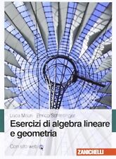 Libro esercizi algebra usato  Italia