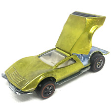 Hot Wheels Redline Tri-Baby Car 1969 amarillo hecho en Estados Unidos segunda mano  Embacar hacia Argentina