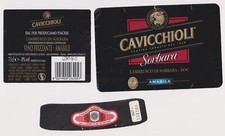Etichetta lambrusco sorbara usato  Busto Arsizio