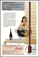 PUBBLICITA'  1957 LUXAFLEX ALLUMINIO MILANO TENDE VENEZIANE ARREDAMENTO DESIGN , usado comprar usado  Enviando para Brazil