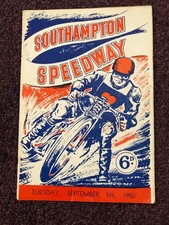 Speedway programme southampton for sale  POOLE
