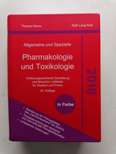 Pharmakologie toxikologie 2016 gebraucht kaufen  Burgrieden
