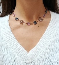 Collana girocollo fatta usato  Vallelaghi