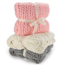 Grob gestrickte kuscheldecke gebraucht kaufen  Mehltheuer