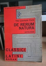 Lucrezio rerum natura usato  Pavia