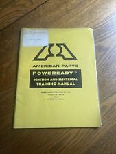 American Parts Power Ready encendido y entrenamiento eléctrico Manuel 1973 libro segunda mano  Embacar hacia Mexico