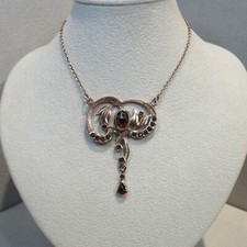 Granat granatschmuck collier gebraucht kaufen  Pforzheim