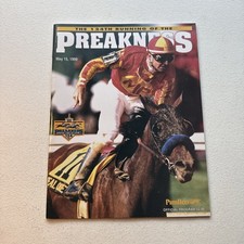 Preakness stakes program for sale  Hanover
