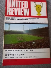 Manchester united ipswich for sale  SELBY