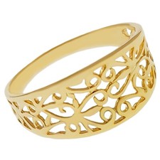 Bague ajourée plaqué d'occasion Bague ajourée plaqué d'occasion  Talange