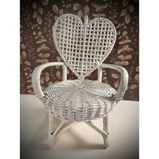 White wicker teddy for sale  Fort Myers
