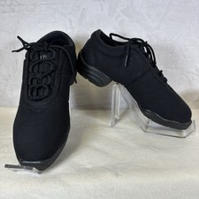 Tênis Capezio Dansneaker Feminino Lona Preta Sola Dividida Macia Tamanho 6.5 comprar usado  Enviando para Brazil