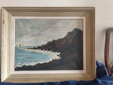 Peinture marine ancienne d'occasion  Ranville