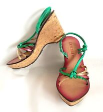 Scarpe sandali zeppe usato  Fusignano