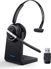 Fone de Ouvido Profissional Bluetooth PrancyBt, Modelo: KH122M, Microfone com Cancelamento de Ruído comprar usado  Enviando para Brazil