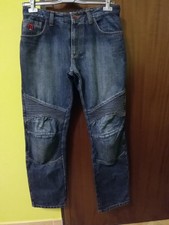 Pantaloni jeans moto usato  Roma