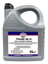 Synthetic 75w80 75w for sale  WOLVERHAMPTON