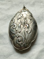 Ancien miroir châtelaine d'occasion  Angoulême