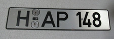 Altes nummernschild halter gebraucht kaufen  Hohenstücken