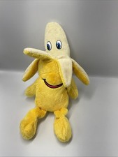 Yellow banana plush for sale  LONDON