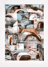 Eva fischer litografia usato  Carrara