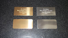 Engraved self adhesive for sale  CAMPBELTOWN