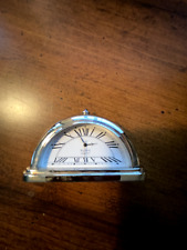 Usado, Lindo Mini Relógio de Mesa Pesado Semicírculo Numerais Romanos Nova Bateria Funciona Gr comprar usado  Enviando para Brazil
