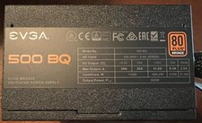 Fonte de alimentação de comutação semi modular EVGA 500BQ 110-BQ-0500 80 Plus bronze 500W comprar usado  Enviando para Brazil