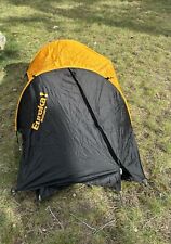 Eureka Solitaire barraca de acampamento uma pessoa leve mochila tenda completa comprar usado  Enviando para Brazil
