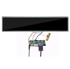 24 inch Stretched Bar LCD Screen With Board for Supermarket Shelf Advertising comprar usado  Enviando para Brazil