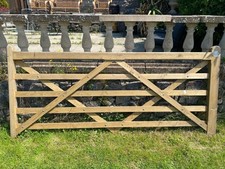 Solid wooden gates for sale  DENBIGH