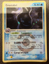 Carte pokémon crustabri d'occasion  Douai