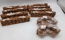 Lote de 8 Dept 56 Village parede de pedra reta #52629, parede curva 2 peças comprar usado Lote de 8 Dept 56 Village parede de pedra reta #52629, parede curva 2 peças comprar usado  Enviando para Brazil